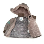 Buckle Me Baby Toastiest Car Seat Coat - Ready to Roar/Grey (24M) Buckle Me Baby