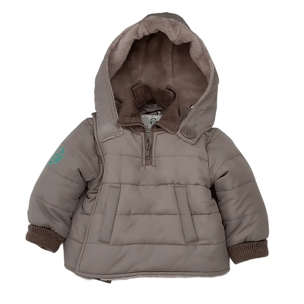 Buckle Me Baby Toastiest Car Seat Coat - Ready to Roar/Grey (24M) Buckle Me Baby