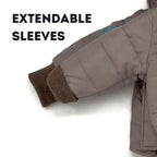Buckle Me Baby Toastiest Car Seat Coat - Ready to Roar/Grey (24M) Buckle Me Baby