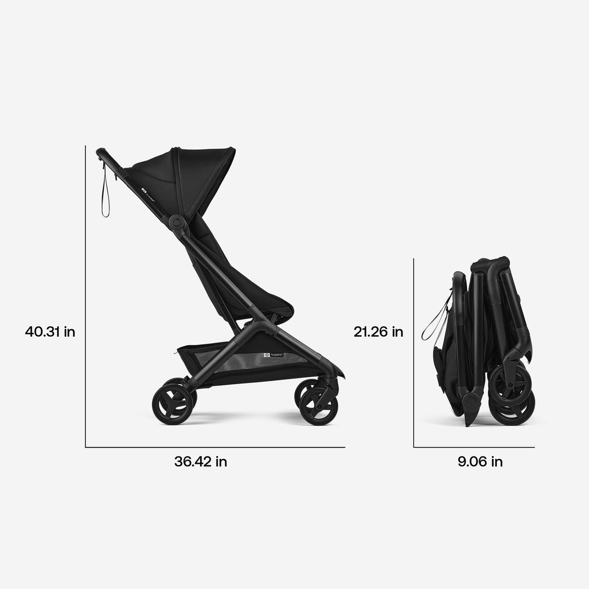 Bugaboo Butterfly 2 Travel Stroller - Forest Green Bugaboo