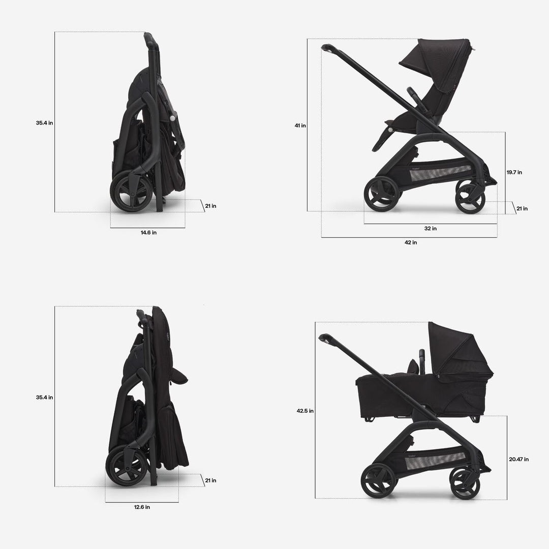 bugaboo dragonfly seat fabric Bugaboo Dragonfly Bassinet & Seat Stroller