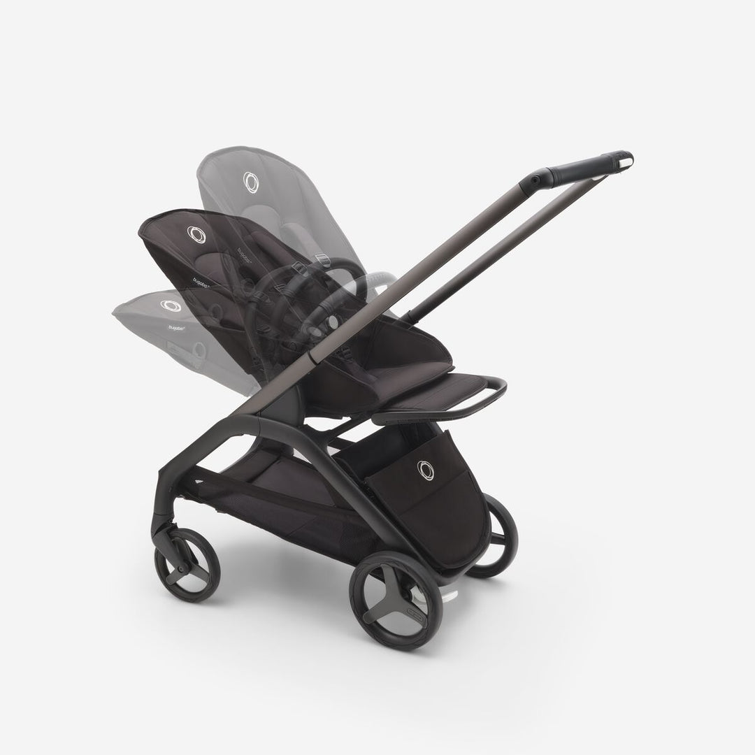 bugaboo ant black frame Bugaboo Dragonfly Bassinet & Seat Stroller