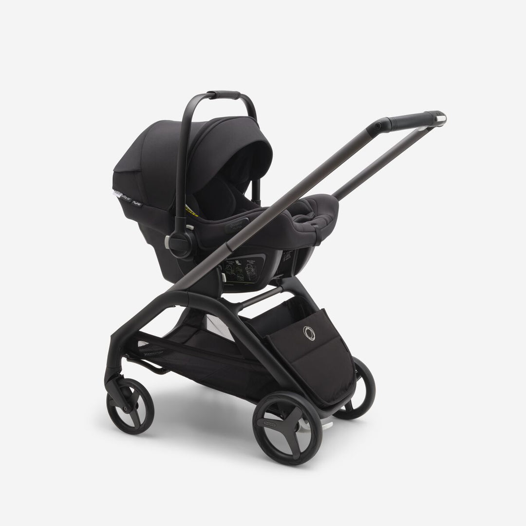 Bugaboo Dragonfly Bassinet Seat Graphite Chassis/Grey Melange