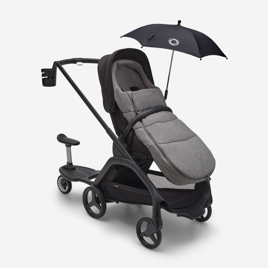 Bugaboo Dragonfly Bassinet Seat Stroller Black Chassis/Forest