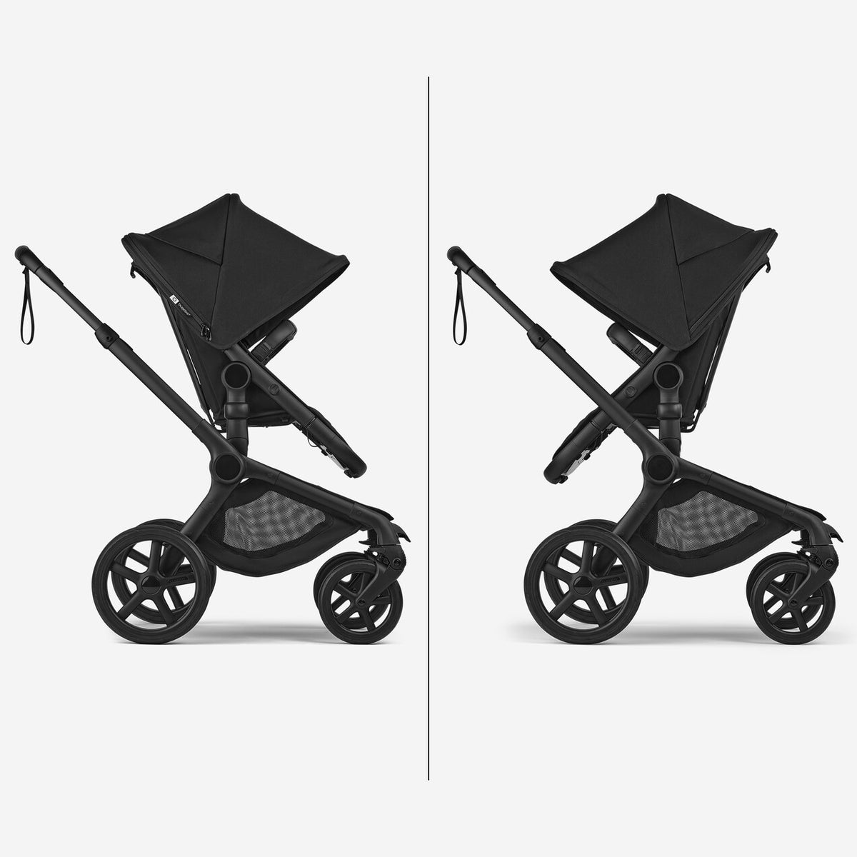 Bugaboo Fox 5 Renew - Deep Indigo Canopy/Deep Indigo Fabrics/Black Chassis Bugaboo