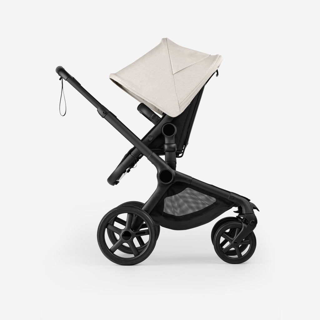 Bugaboo Fox 5 Renew - Misty White Canopy/Heritage Black Fabric/Black Chassis Bugaboo