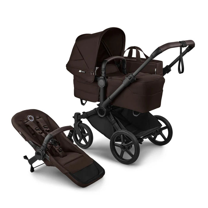 Bugaboo Donkey 6 2-in-1 Stroller -Black/Cocoa Brown/Cocoa Brown Bugaboo