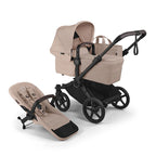 Bugaboo Donkey 6 2-in-1 Stroller - Black/Desert Taupe Melange/Desert Taupe Melange Bugaboo