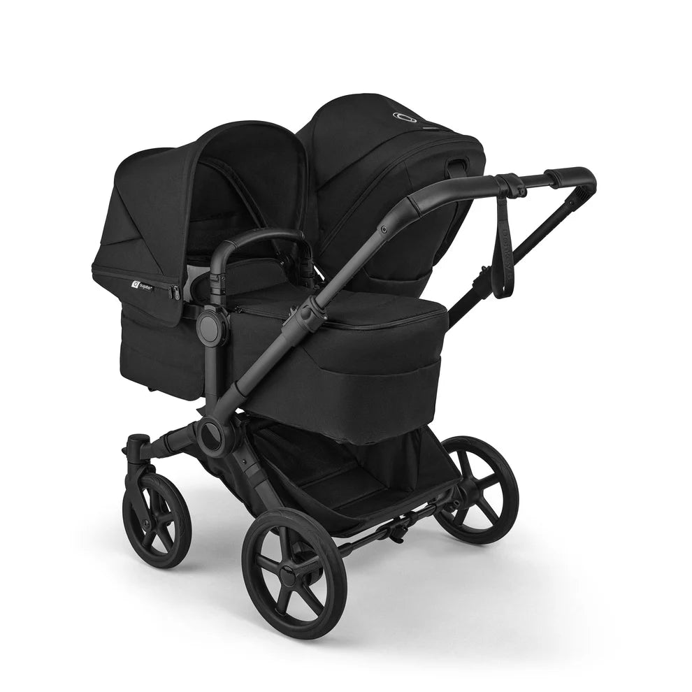 Bugaboo Donkey 6 Double Stroller - Black/Heritage Black/Heritage Black Bugaboo