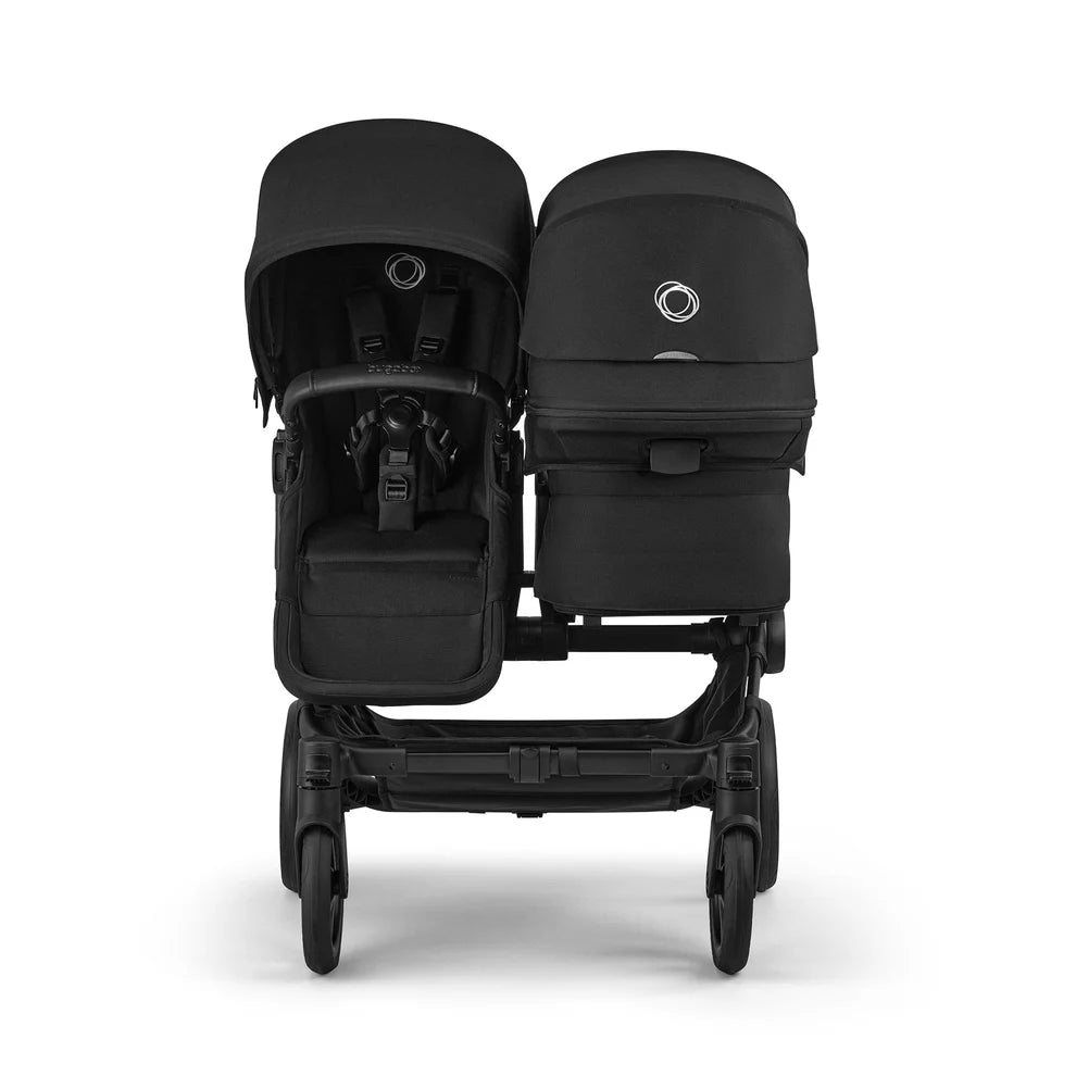 Bugaboo Donkey 6 Double Stroller - Black/Heritage Black/Heritage Black Bugaboo