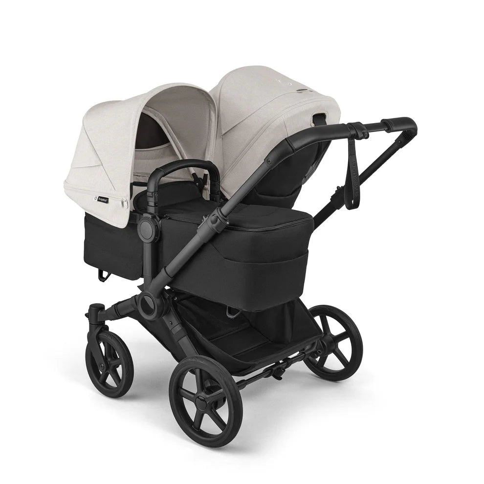 Bugaboo Donkey 6 Double Stroller - Black/Heritage Black/Misty White Bugaboo