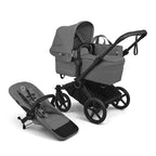 Bugaboo Donkey 6 2-in-1 Stroller - Black/Moon Grey/Moon Grey Bugaboo