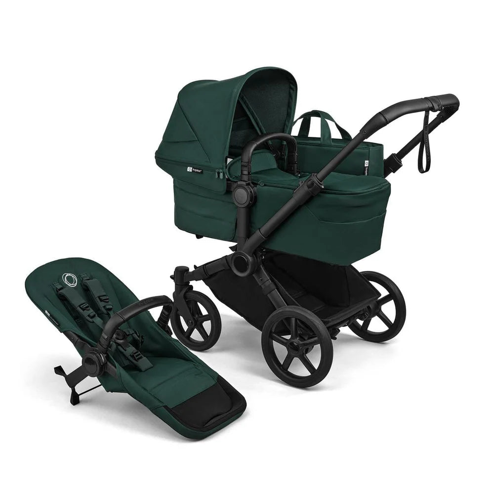 Bugaboo Donkey 6 2-in-1 Stroller - Black/Fern Green/Fern Green Bugaboo