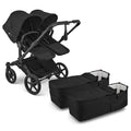 Bugaboo Donkey 6 Twin Stroller - Black/Heritage Black/Heritage Black Bugaboo