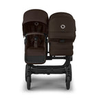 Bugaboo Donkey 6 Double Stroller -Black/Cocoa Brown/Cocoa Brown Bugaboo