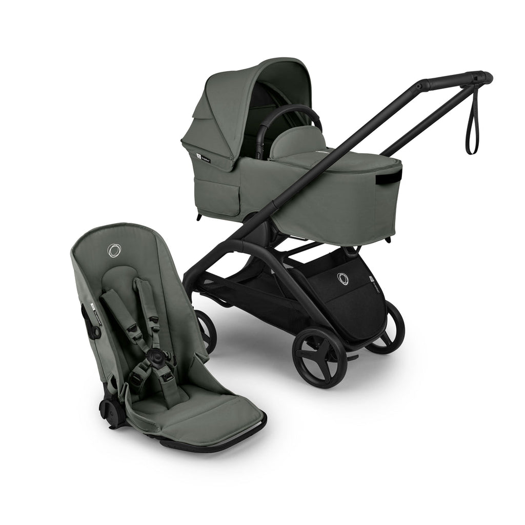 Bugaboo Dragonfly Plus Bassinet + Seat Complete - Forest Green Bugaboo
