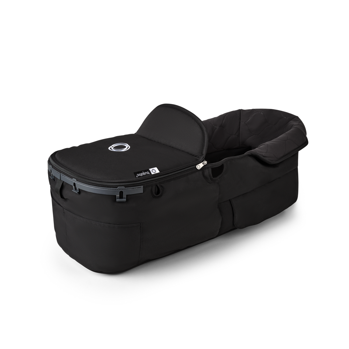 Bugaboo Kangaroo Bassinet Fabric Complete - Midnight Black Bugaboo