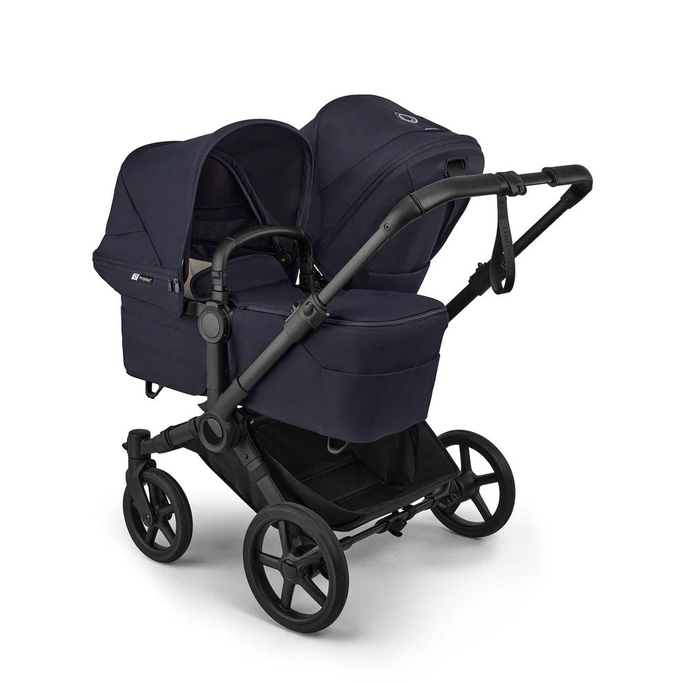 Bugaboo Donkey 6 Double Stroller - Black/Deep Indigo/Deep Indigo Bugaboo