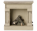 Maileg Fireplace, Mouse - Off White Maileg