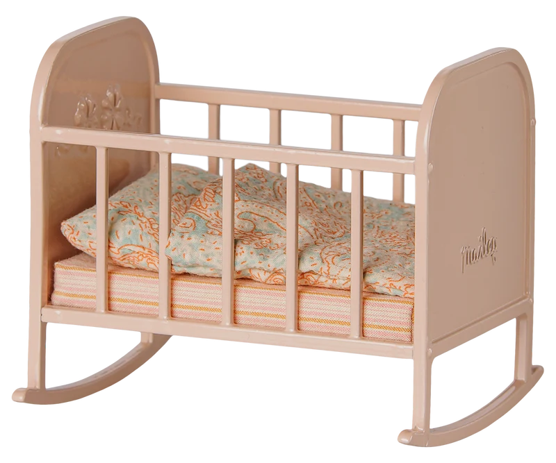 Maileg Cradle, My - Light Rose Maileg