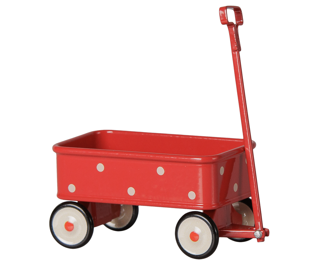 Maileg Wagon, Mouse - Red Maileg