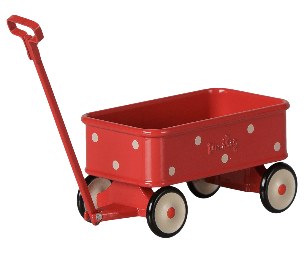 Maileg Wagon, Mouse - Red Maileg