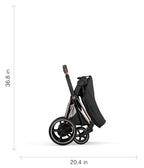 Cybex E-Priam Stroller Frame - Chrome