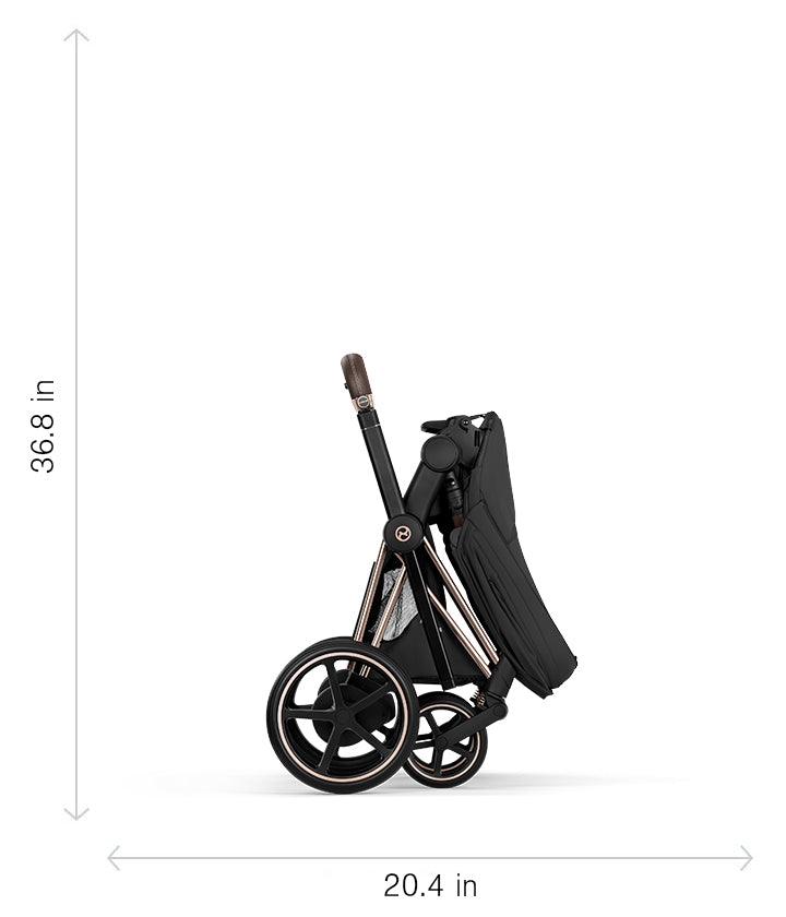 Cybex E-Priam Stroller Frame - Chrome