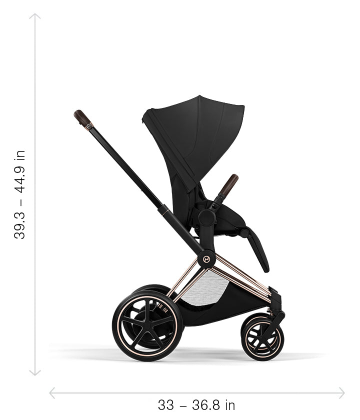 Cybex E-Priam Stroller Frame - Chrome