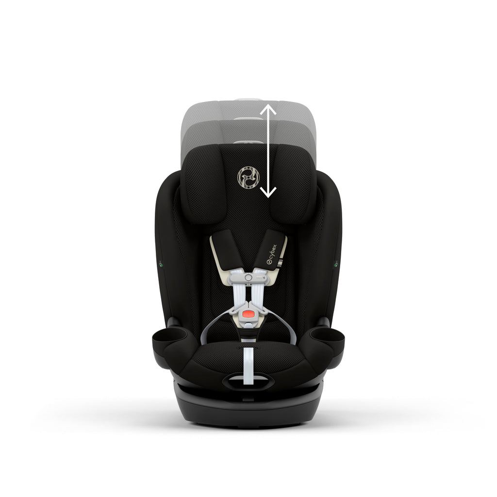 Cybex Callisto G 360° Rotating All-in-One Convertible Car Seat - Moon Black Cybex