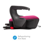 Clek Olli Backless Booster Seat - Railroad (Flame Retardant Free) Clek