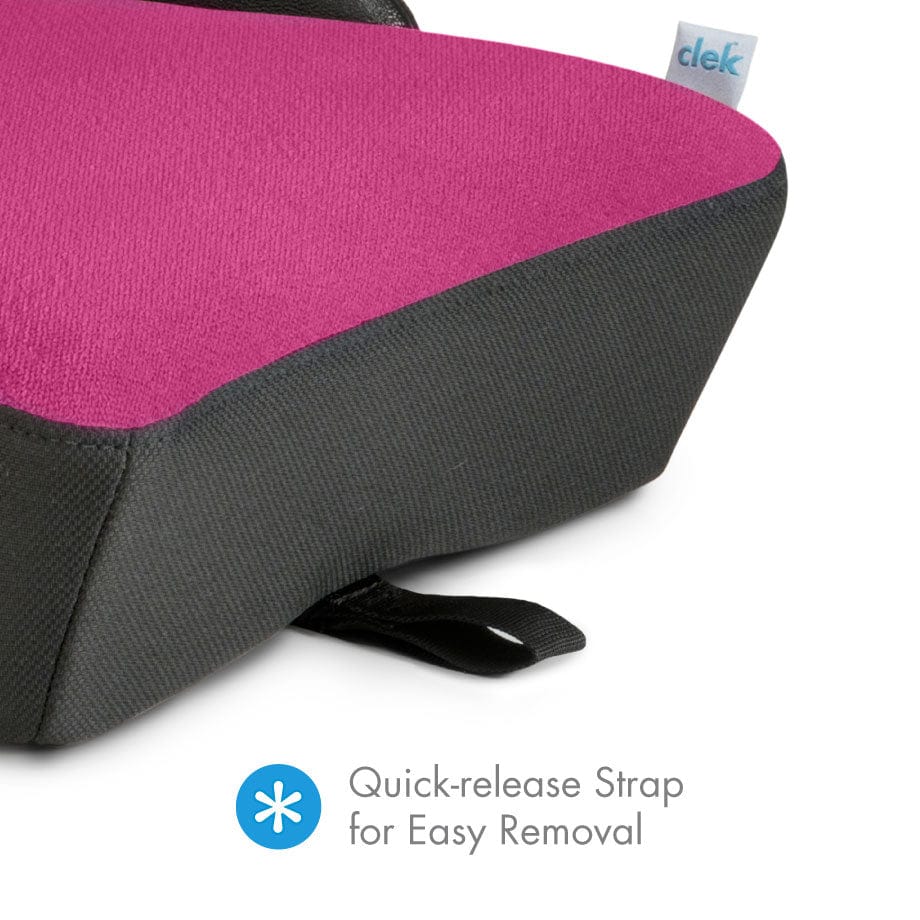 Clek Olli Backless Booster Seat - Railroad (Flame Retardant Free) Clek