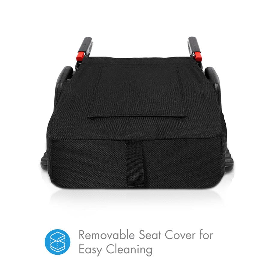 Clek Olli Backless Booster Seat - Railroad (Flame Retardant Free) Clek