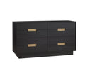 Natart Juvenile Como 8 Drawer Double Dresser 52" - Dusk Natart