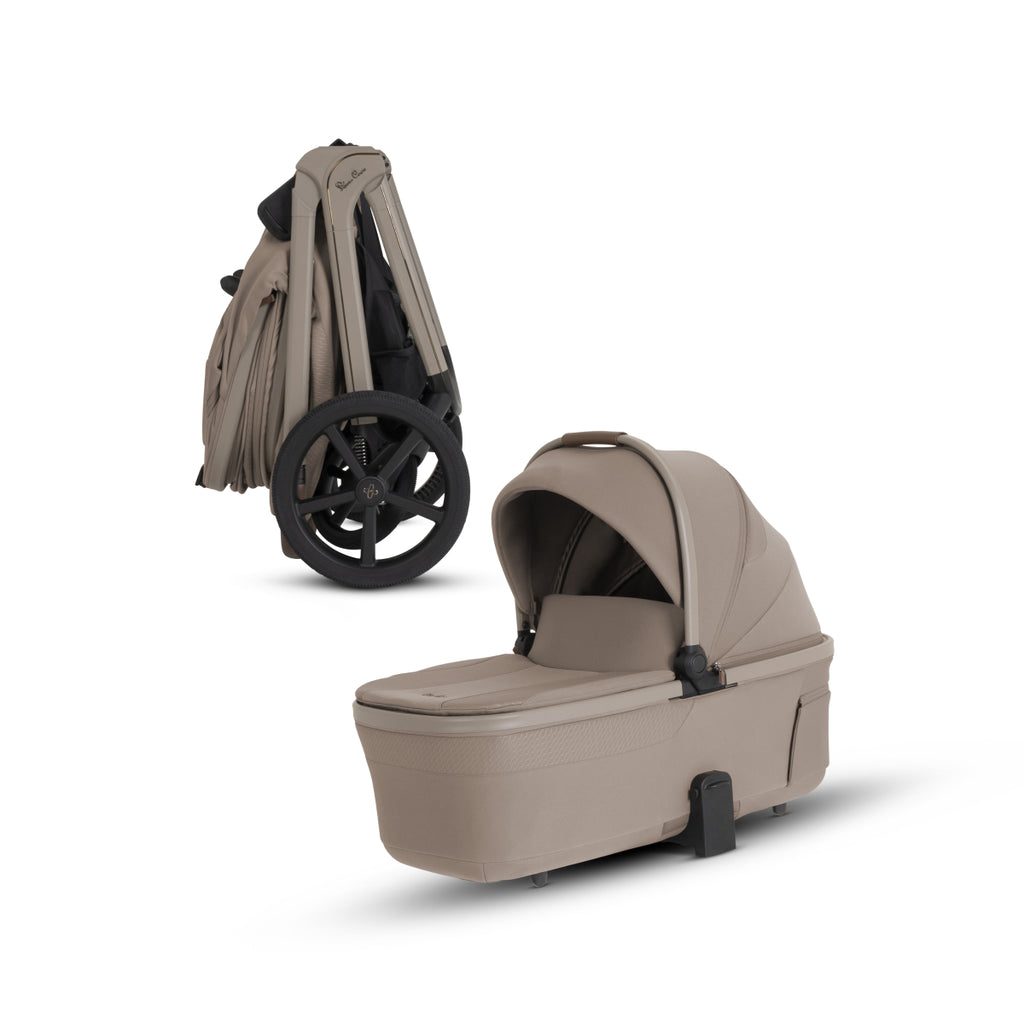 Silver Cross Cove 2 Compact Bassinet - Champagne Silver Cross