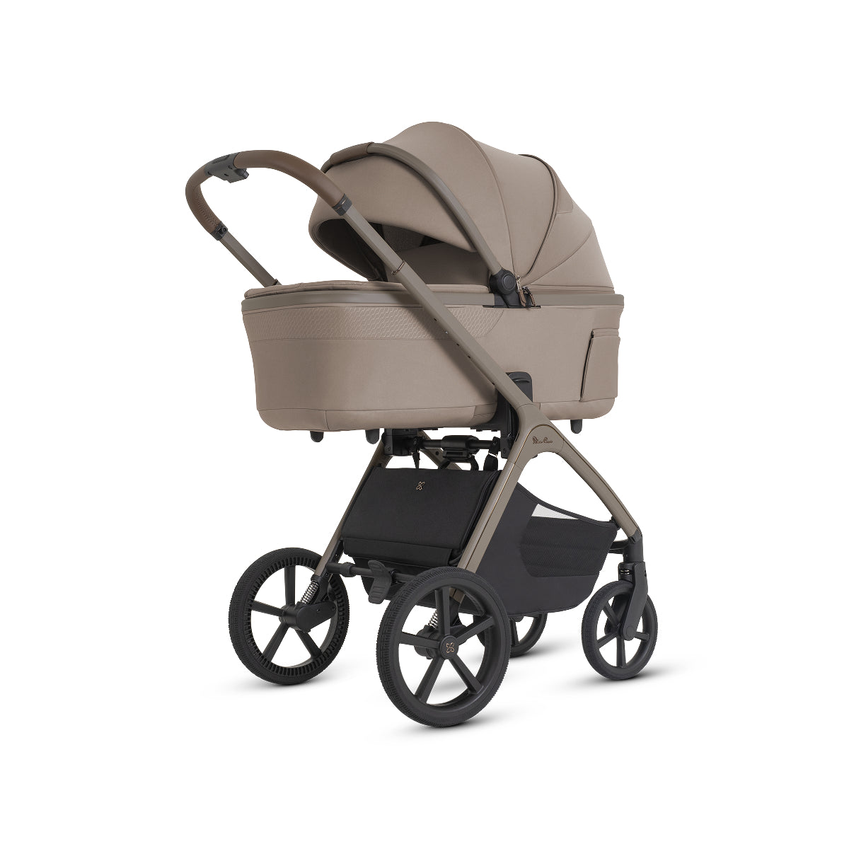 Silver Cross Cove 2 Compact Bassinet - Champagne Silver Cross