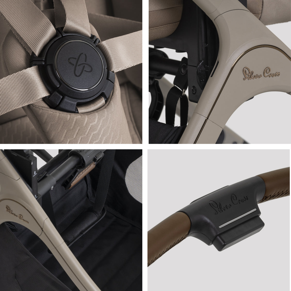 Silver Cross Cove 2 Full-Size All-Terrain Stroller - Champagne (Estimated to ship Early October) Silver Cross