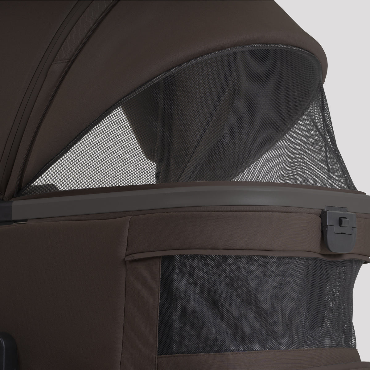 Silver Cross Cove 2 Compact Bassinet - Chocolate Silver Cross