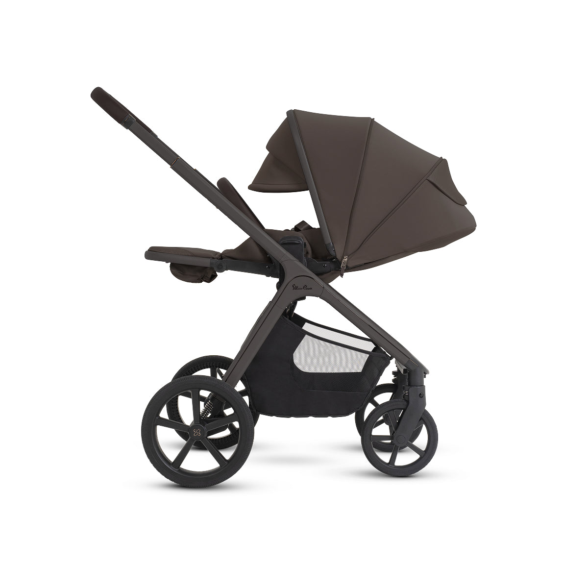 Silver Cross Cove 2 Full-Size All-Terrain Stroller - Chocolate Silver Cross