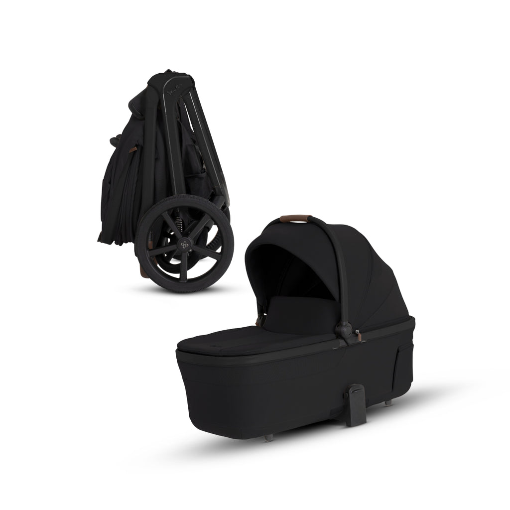 Silver Cross Cove 2 Compact Bassinet - Onyx Silver Cross