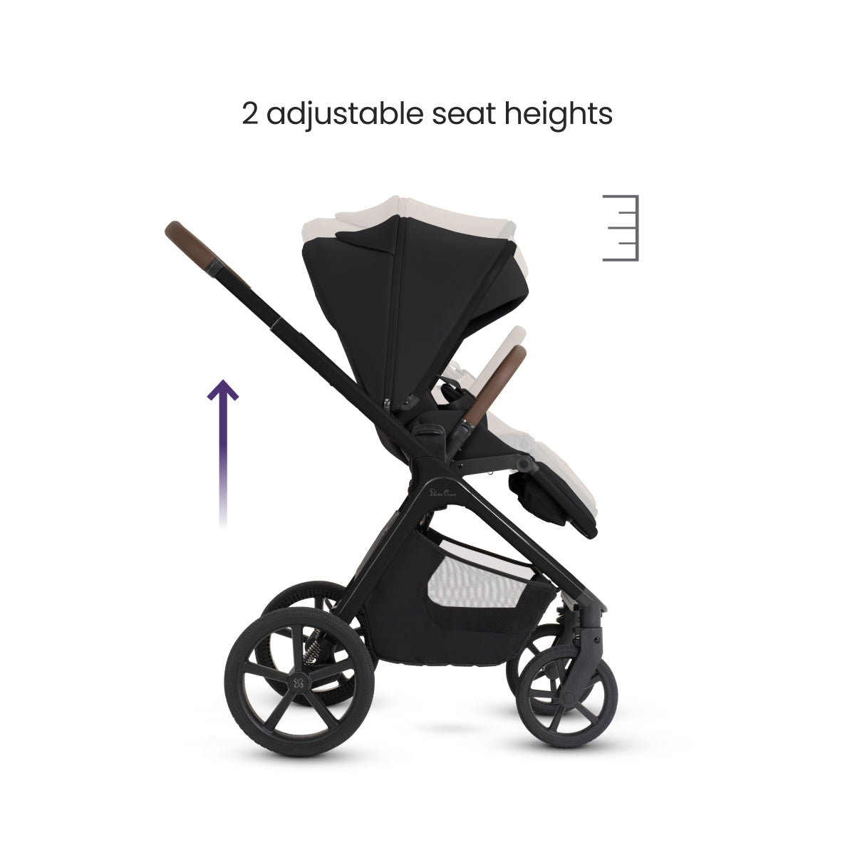 Silver Cross Cove 2 Full-Size All-Terrain Stroller - Onyx (Estimated to ship Early October) Silver Cross