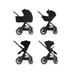 Silver Cross Cove 2 Compact Bassinet - Onyx Silver Cross