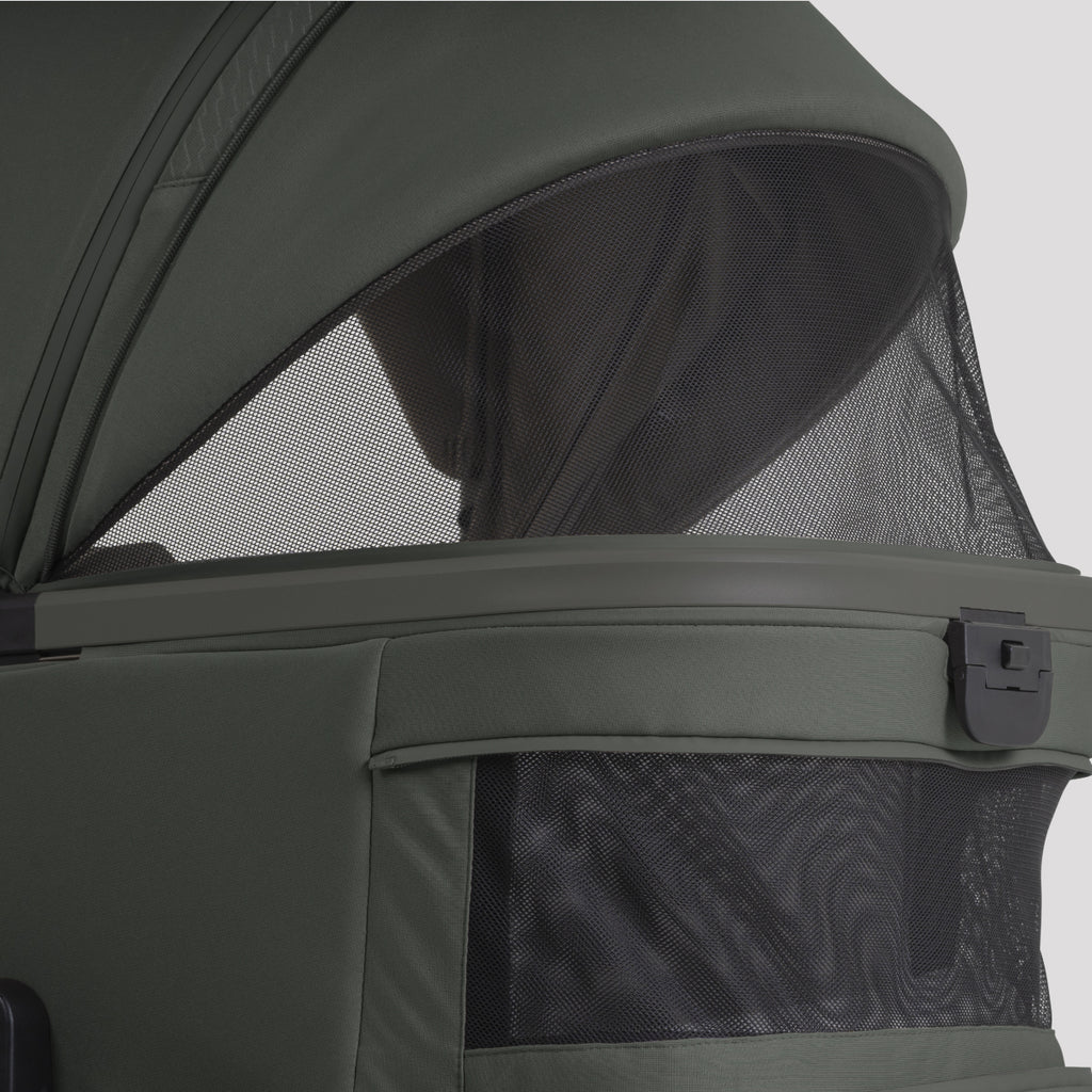 Silver Cross Cove 2 Compact Bassinet - Pewter Silver Cross