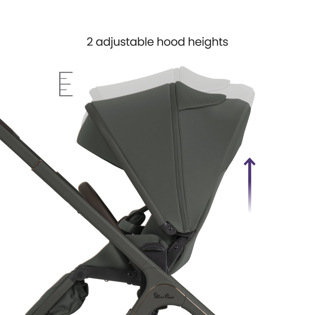 Silver Cross Cove 2 Full-Size All-Terrain Stroller - Pewter (Estimated to Ship Early October) Silver Cross