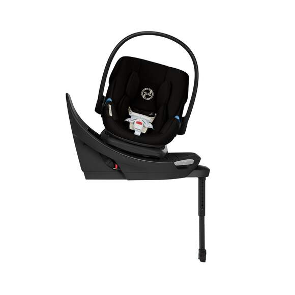 CYBEX Aton G2 Swivel Infant Car Seat with Load Leg Base - Moon Black Cybex
