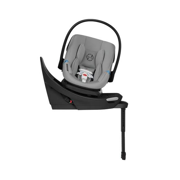 CYBEX Aton G2 Swivel Infant Car Seat with Load Leg Base - Moon Grey Cybex