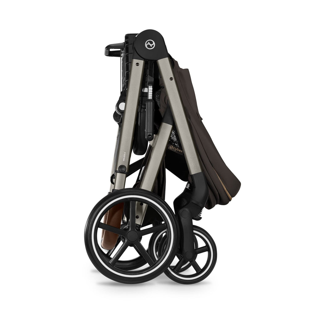 Cybex Balios S Lux Stroller - Chocolate Brown (Taupe Frame) Cybex