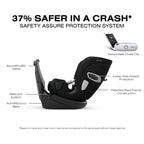 Cybex Callisto T 360 Rotating All-in-One Convertible Car Seat - Sepia Black Cybex
