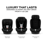 Cybex Callisto T 360 Rotating All-in-One Convertible Car Seat - Sepia Black Cybex
