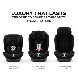 Cybex Callisto T 360 Rotating All-in-One Convertible Car Seat - Sepia Black Cybex
